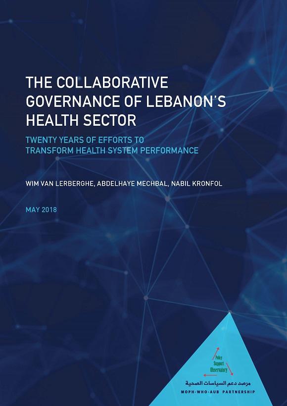 The Collaborative Governance of Lebanon’s Health Sector