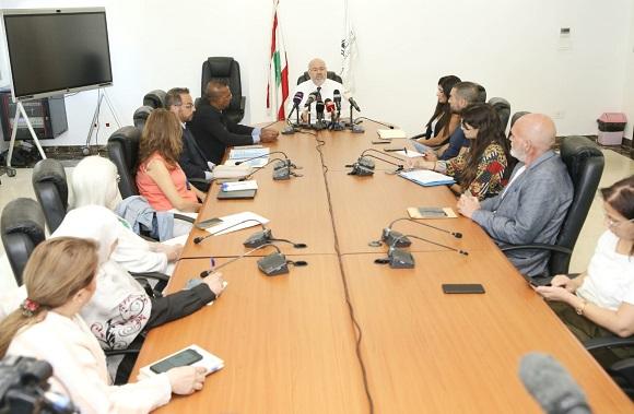 Minister Abiad Chaired a Meeting Presenting the Procedures to be Applied in Nurseries