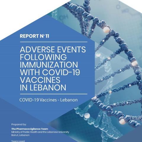 Adverse Events Following Immunization Monitoring-Covid-19 Vaccines-Lebanon-14th February 2021-June 30th 2022