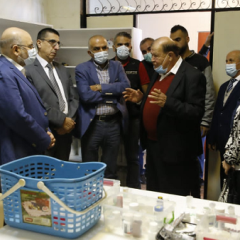 Ministers of Health and Social Affairs Inspected Santa Maria Elderly Care Center 