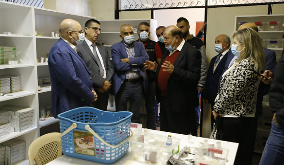 Ministers of Health and Social Affairs Inspected Santa Maria Elderly Care Center 