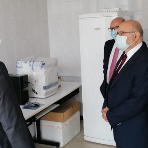 Minister Abiad Visited the Laboratory for Coronavirus Diagnosis at the Lebanese University