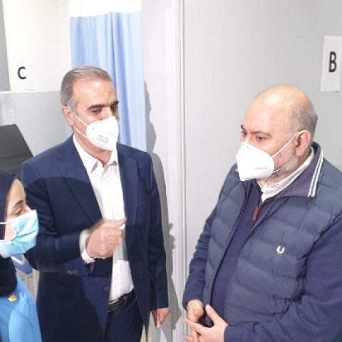 Abiad Visits Machghara Governmental Hospital: the Gov. Hospitals Will Have a Significant Role in the Coming Period