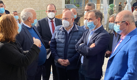 Abiad Starts his Tour of the North with Al-Rasi Hospital, Halba