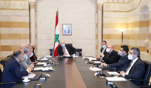 Mikati Chairs the Meeting of the Ministerial Committee for Combating the Coronavirus