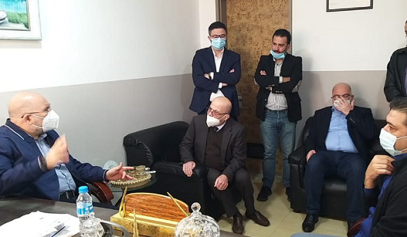 Abiad Visits Siblin Hospital: The Vaccine will Save us from the next Tsunami