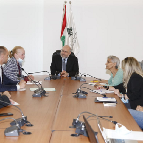 Minister Abiad Met with a Delegation of the UN Committee against Torture