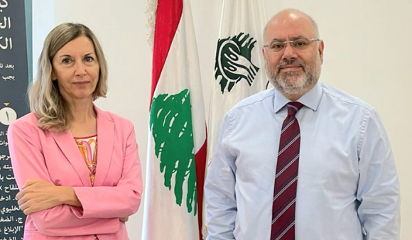 Abiad and Bombardieri Discussed Projects Funded by the Italian Embassy 