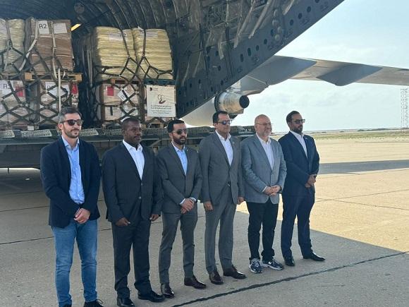A New Batch of Qatari Aid Arrives
