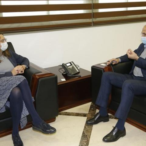 Minister Hasan and the Ambassador of Denmark Discuss Areas of Health Cooperation