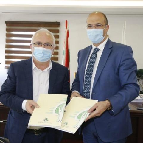 Daher and Hasan Signed an Agreement to Secure Pfizer Vaccines for the Citizens