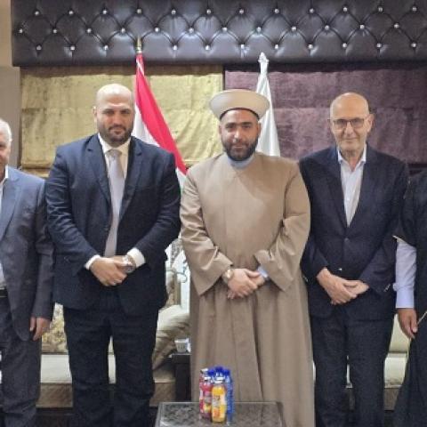 Al-Qattan Receives Nassereddine in Bar Elias