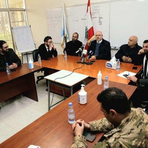 Abiad Met in Tyre with Directors of Governmental and Private Hospitals