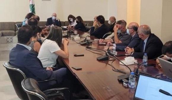 Abiad Chairs the Meeting of the COVID-19 Committee