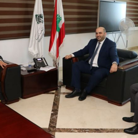 Nassereddine Receives the New Iraqi Ambassador 