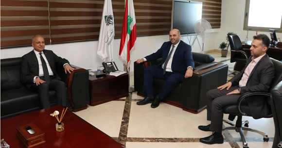 Nassereddine Receives the New Iraqi Ambassador 