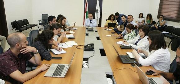  Minister Abiad Presided over a Meeting of the Cholera Control Committee
