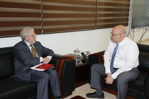 Abiad and the Spanish Ambassador Discuss the Ways to Support the Health Sector