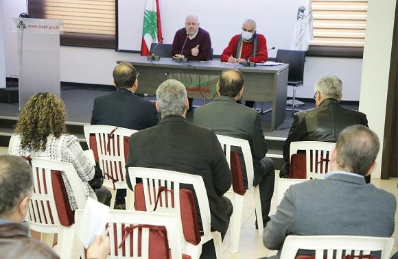 Minister Abiad Holds Meeting with Representatives of Governmental and Private Hospitals