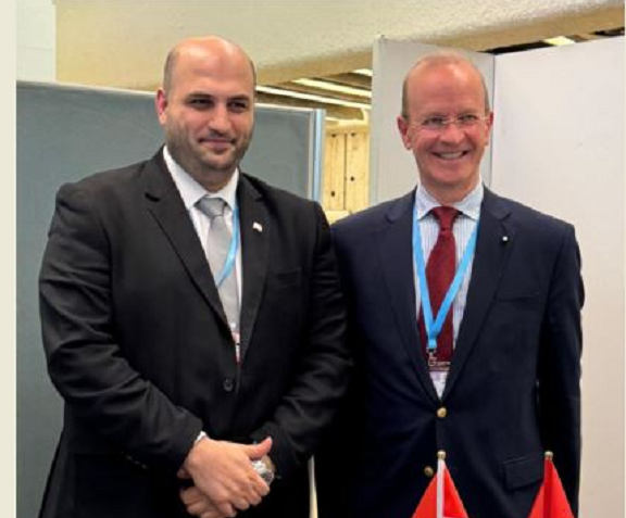 Nassereldine Continues his Meetings in Geneva to Support the Lebanese Health System