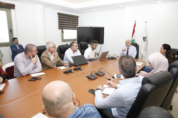 الأبيض التقى خلية الازمة في صيدا وجمعيات معنية بتقديم الخدمات للنازحين