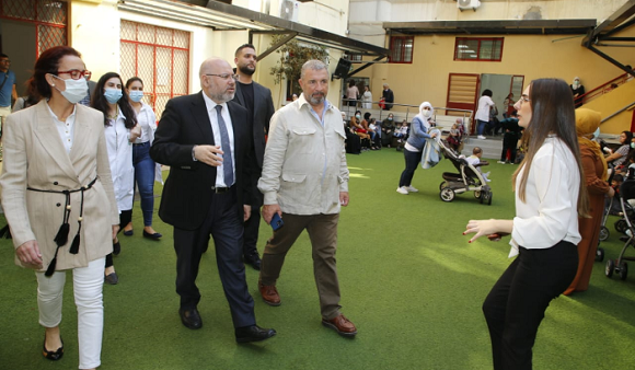 Abiad  and a Delegation of the World Bank Visited Karagheusian Primary Healthcare Center