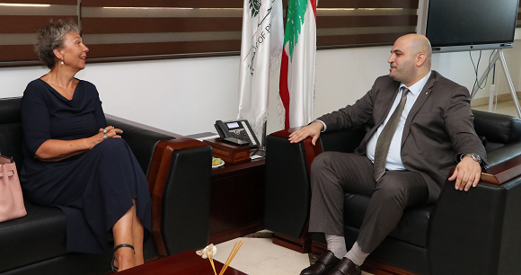 Nassereddine and the Swiss Ambassador Discuss Activating Cooperation in Health Projects