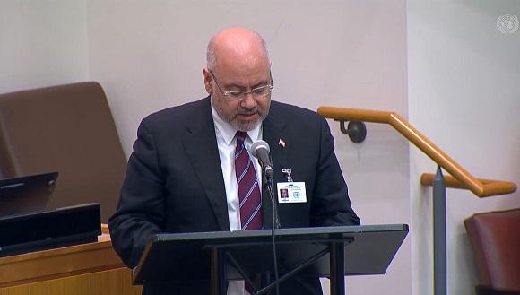 Al Abiad at the United Nations Meeting on Epidemics: Lebanon Deserves Special Attention