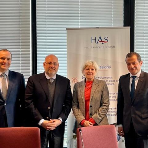 Minister Abiad Held a Series of Meetings During his Visit to France