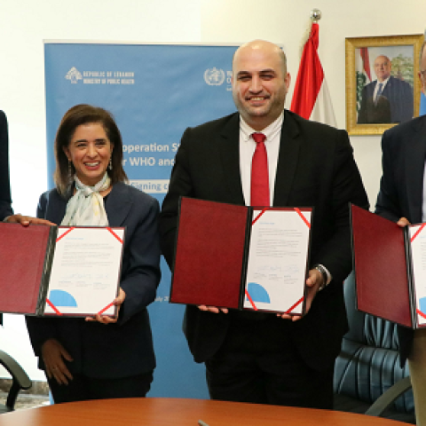 Nassereddine Signs the 2026-2029 Cooperation Strategy with the WHO