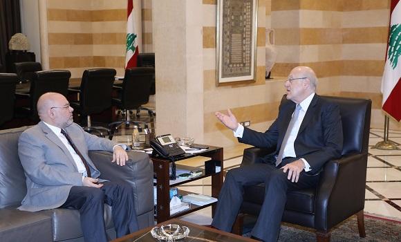 Abiad Met Mikati: The Situation of Coronavirus in Hospitals Is Under Control