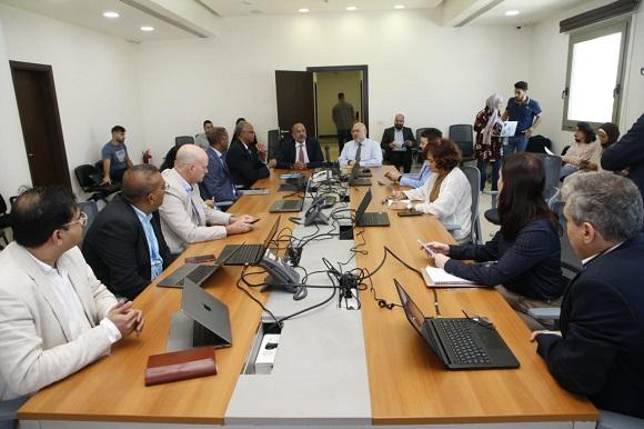 Abiad Discussed with UN Representatives Ways of Cooperation and Support for the Emergency Plan
