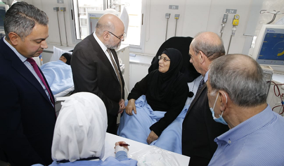 Minister Abiad Visits The Islamic Hospital, Tripoli