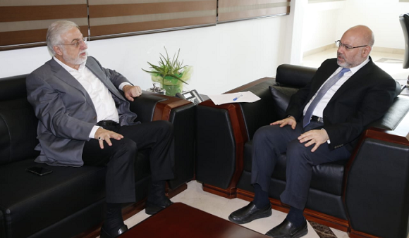 Minister Abiad Looks into the Preparations for the Opening of a Field Hospital in Dannieh