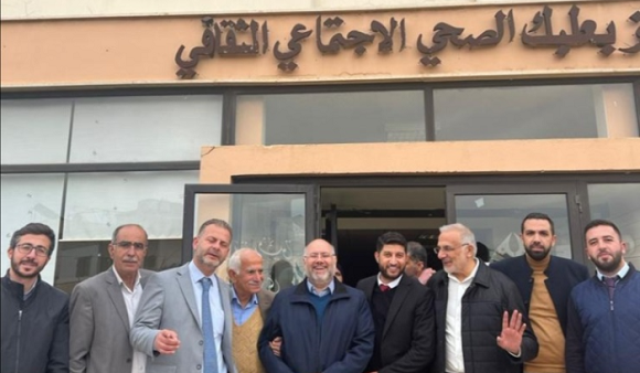 Abiad Visits Baalbek Health Center at the End of his Tour of Baalbek