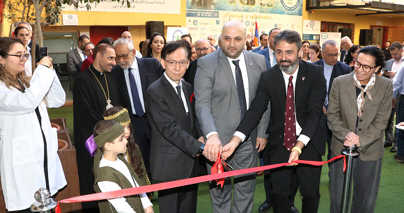 ناصر الدين إفتتح مشروع تحسين الخدمات في مركز قره كوزيان بدعم من اليابان