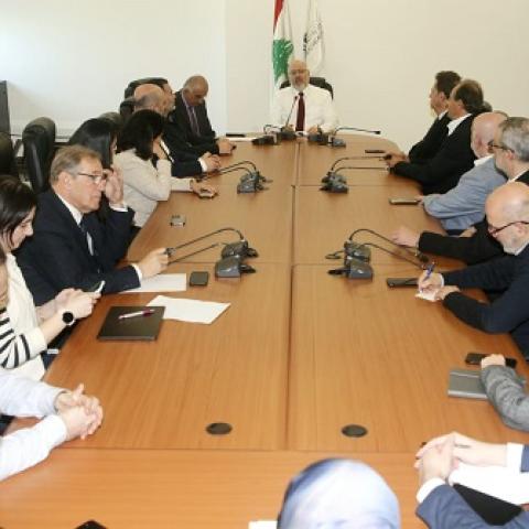 Abiad Concludes his Meetings with Hospitals to Explain the Mechanism of the Large Increases in Coverage