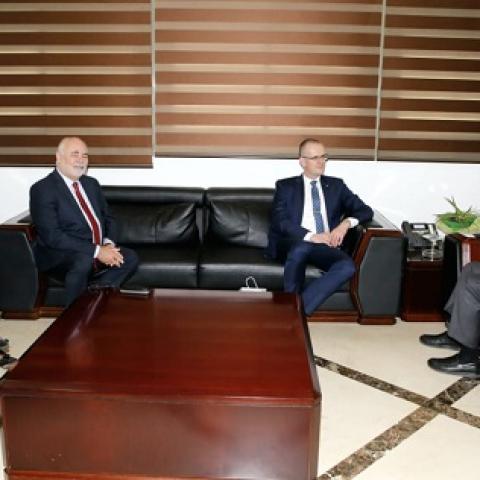 Abiad and the Ambassador of the Czech Republic Brought up Health Support Projects