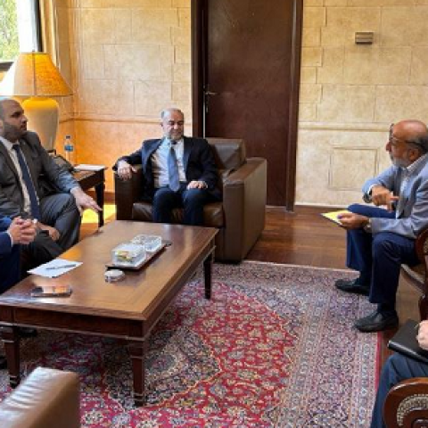 Nassereddine Follows up on Projects to Establish and Develop Governmental Hospitals at the CDR