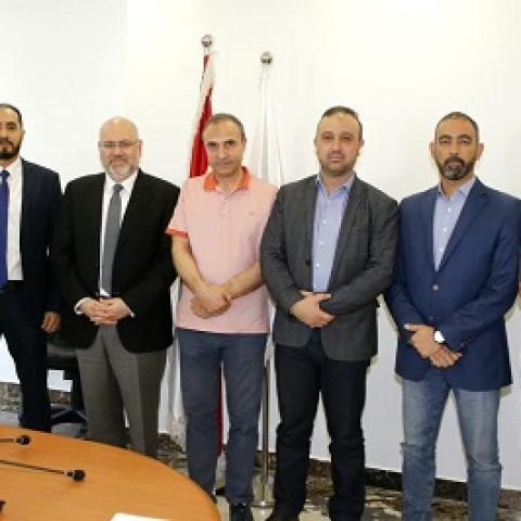 Minister Abiad Received a Donation from Islamic Relief for Four Governmental Hospitals