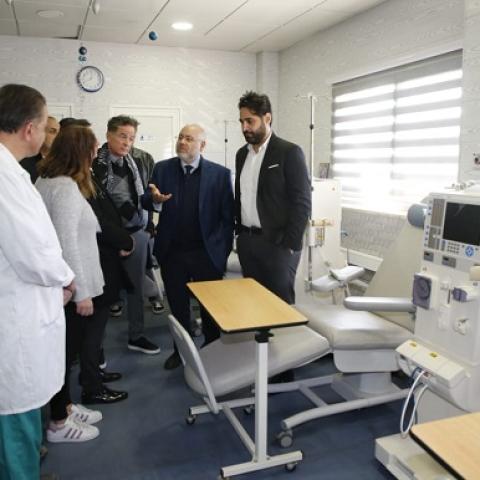 Abiad Visits Hasbaya Governmental Hospital Accompanied by MPs Jarada and Hamdan