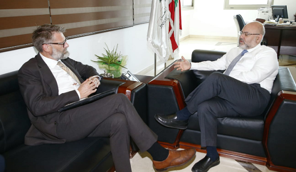 Minister Abiad and The Danish Ambassador Discuss Health Cooperation Projects