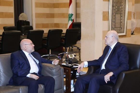 Mikati Discusses with Abiad Securing a Thousand Billion Lbp per Month for Cancer and Chronic Diseases Medicines