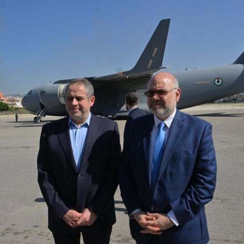 Abiad Receives Forty Tons of Aid, Medicines and Medical Supplies Provided by the UAE