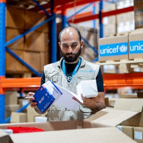 UNICEF Distributes 65 Tons of Medicines and Medical Equipment in Collaboration with MoPH