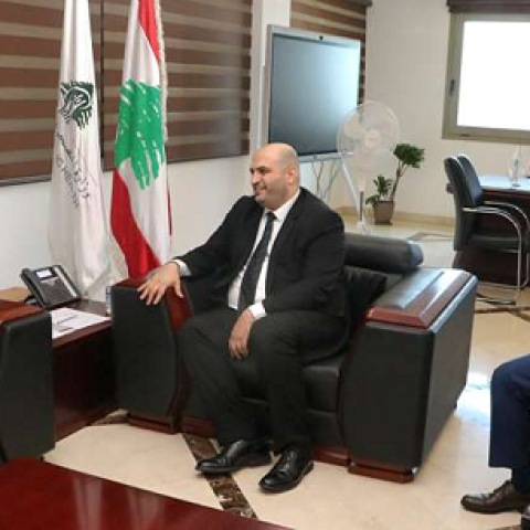 Nassereddine Receives the Chinese Ambassador