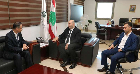 Nassereddine Receives the Chinese Ambassador