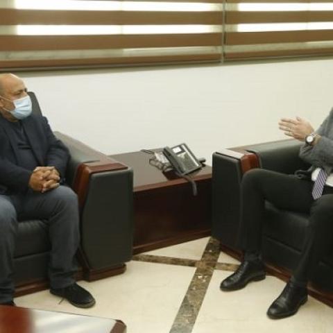Minister Hasan and Martinos Brought up the Conditions of Kartaba Governmental Hospital