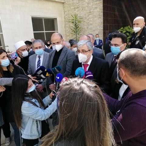 Majzoub and Hasan Launched the Vaccination Campaign for the Education Sector