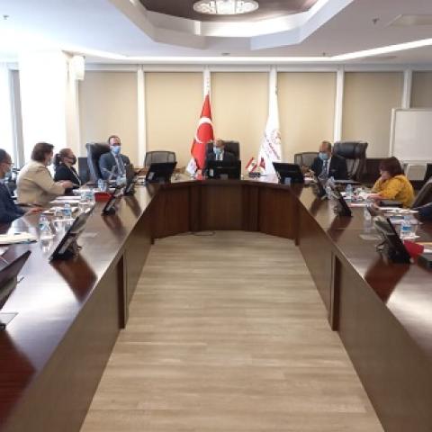 Hasan Held Meetings during the Second Day of his Visit to Turkey